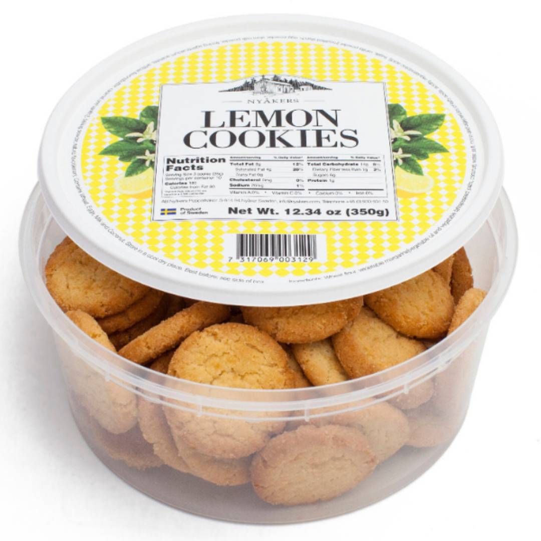 NYAKERS LEMON COOKIES 350G